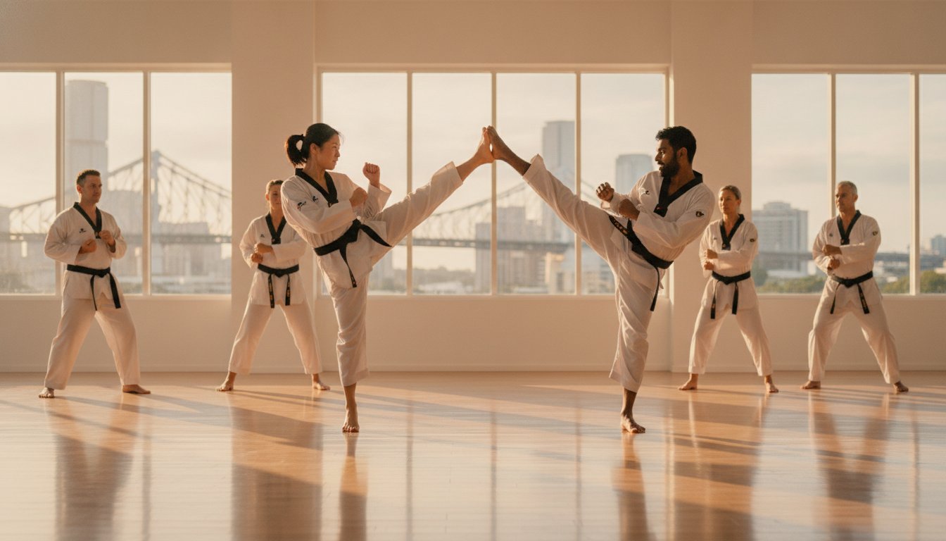 Adult Taekwondo Classes Brisbane: Your 2026 Guide to Fitness & Self-Defence