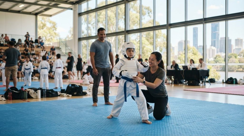 Preparing Your Child for Their First Taekwondo Tournament